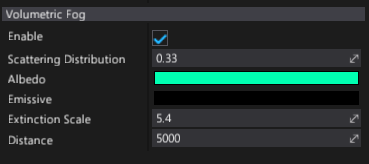 Fog Properties