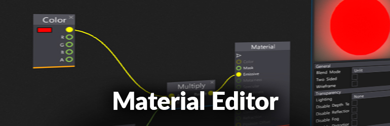 material editor