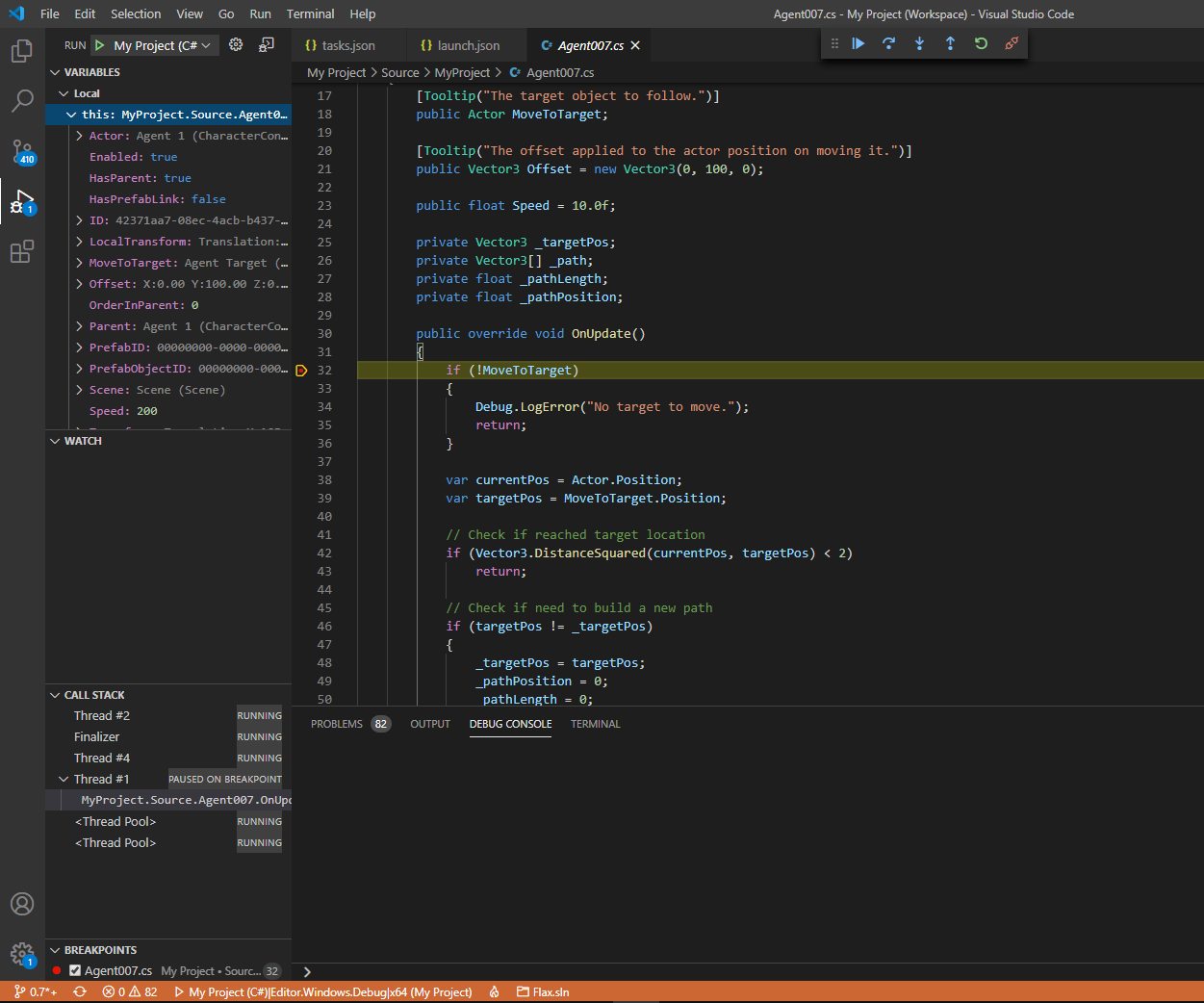 Vs code c debugging. Flax engine. Отладчик DBG В vscode Arm. Flax программа. Flax Android engine.